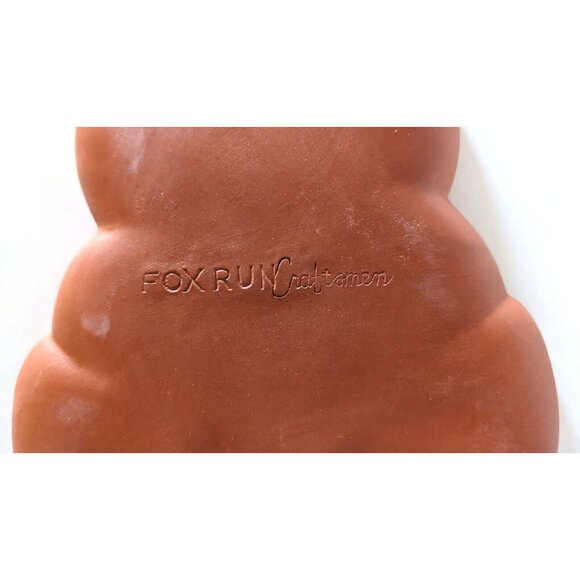 The Fox Run Terracotta Cookie Craft Mold Hand Crafted Rag Doll 7 "*5" New - Picture 12 of 12